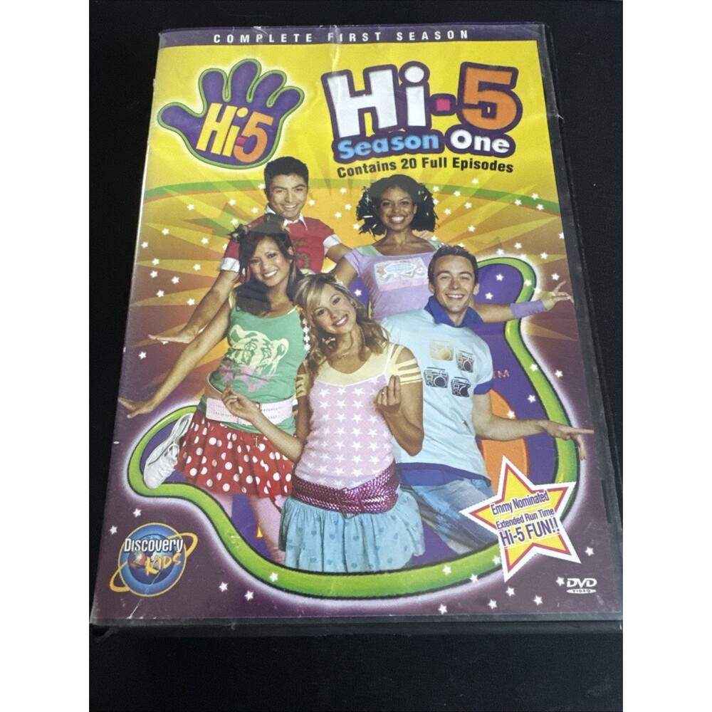 Hi-5: Season One 1 (3 DVD set, 2008) RARE/OOP Discovery Kids